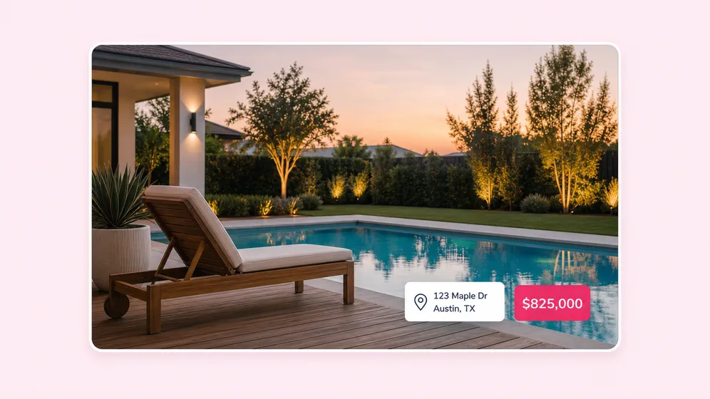 Property video brochures for buyer email and offer packets. Fliki Real estate video maker for Video brochure.