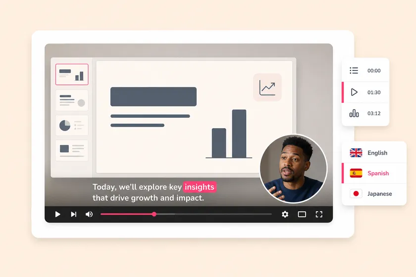 Online course modules in every language. Fliki Screen recorder for Courses & e-learning.