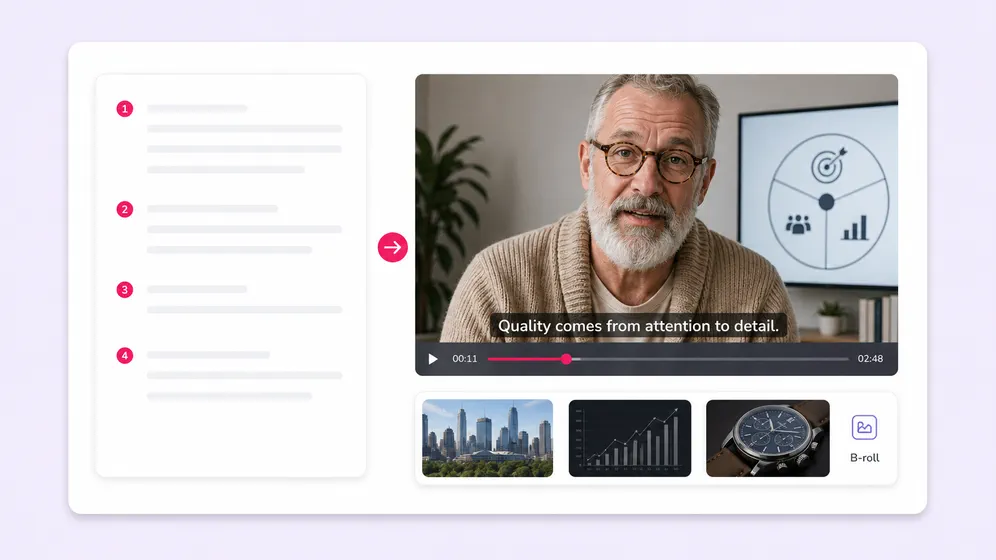 SOPs, compliance, and onboarding videos. Fliki Script to video for Training & L&D.