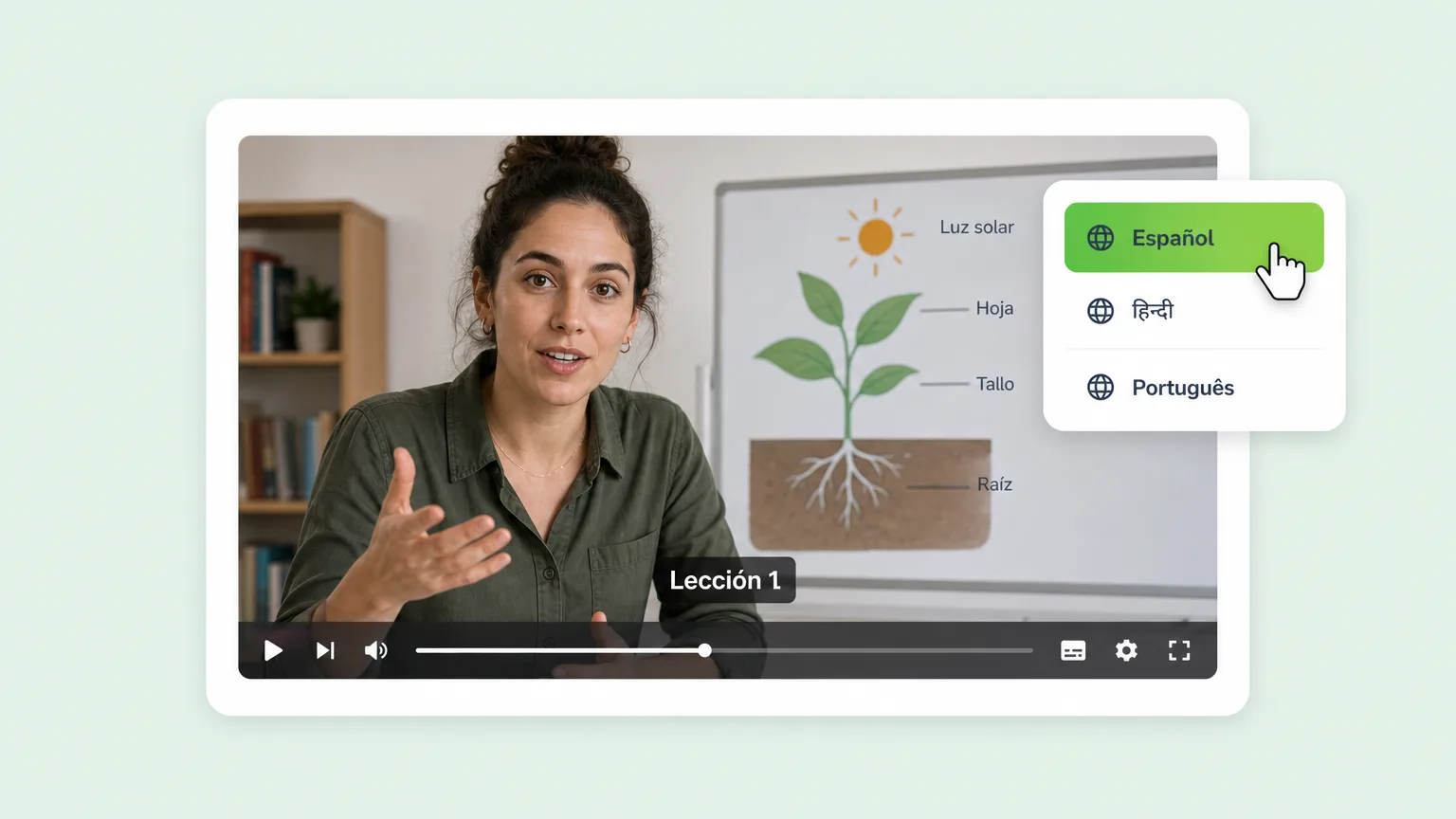 Course localization for Italian-speaking students. Fliki Italian Video Translator for E-learning.