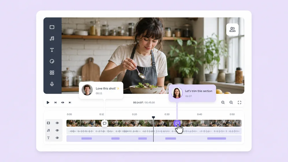 Agency workflows with shared workspace. Fliki Video editor for Agencies & teams.