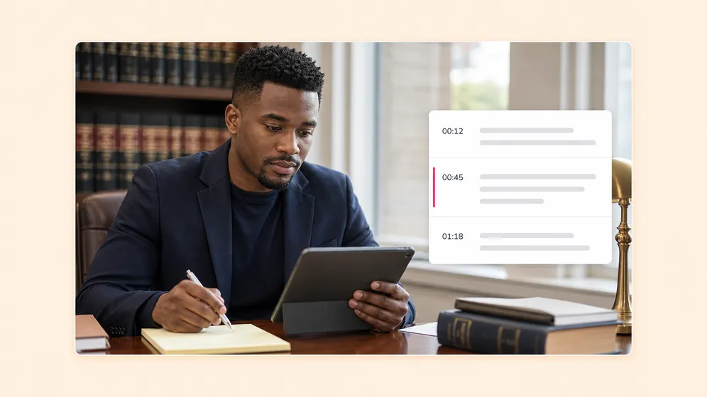 Multi-speaker interview transcripts. Fliki Video to text for Interviews.