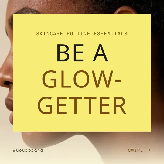 Glow Card look