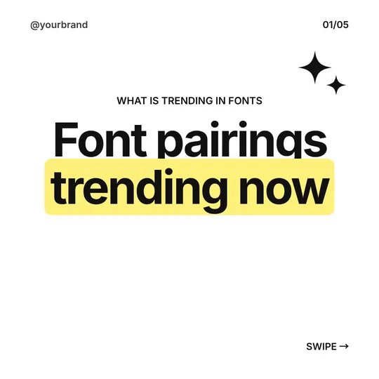 Type Specimen look