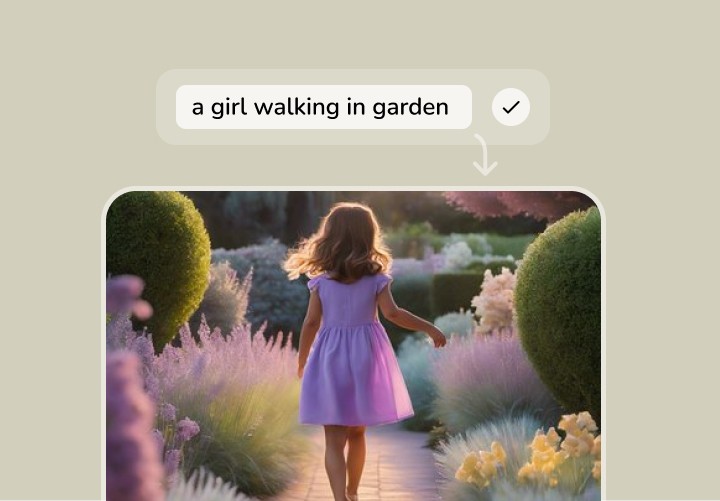 Creating AI visual for Fliki's script to video's output
