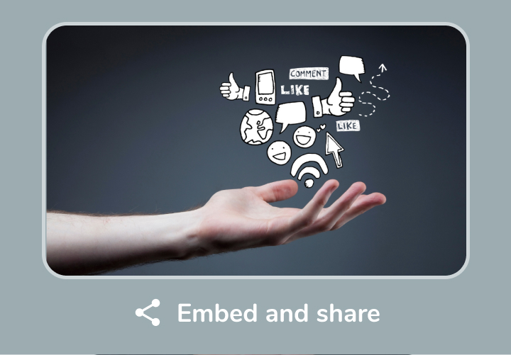 Copy the final embed code and embed the final video on your favorite platform