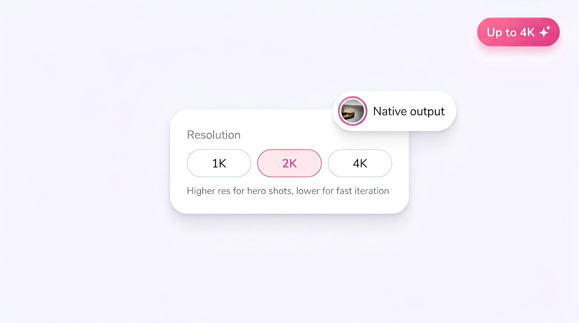 Select output resolution for FLUX 2 AI image generation on Fliki