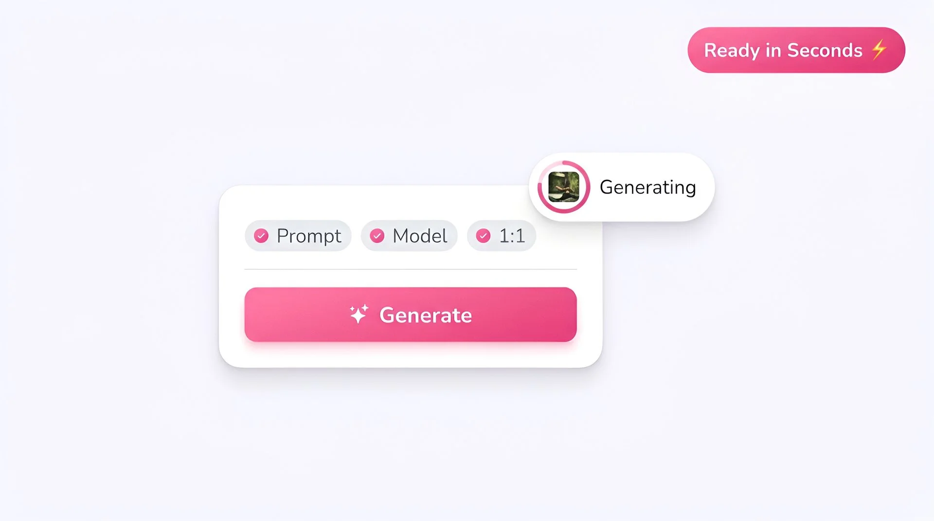 Hit generate to create AI image with FLUX 2 on Fliki